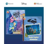 Pearson - Bug Club Disney Year 2 Pack F - White & Lime - Inside Out: Joy's Mission; Up! Night Lights