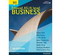Pearson Edexcel AS & A Level Business (5th edition) Student Book