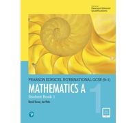 Pearson Edexcel International GCSE (9-1) Mathematics A Student Book 1