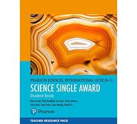 Pearson Edexcel International GCSE (9-1) Science Single Award Teacher Resource Pack