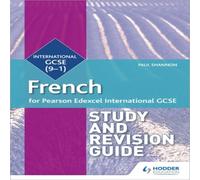 Pearson Edexcel International GCSE French Study and Revision Guide Book Paul Shannon Multi One Size