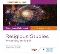 Pearson Edexcel Religious Studies A level/AS Student Guide: Philosophy of Religion Book Cressida Tweed Multi One Size