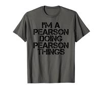 PEARSON Funny Surname Family Tree Birthday Reunion Gift Idea T-Shirt