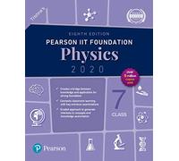 Pearson IIT Foundation Series Physics (2020) class 7