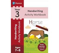 Pearson Learn at Home Handwriting Activity Workbook Year 3
