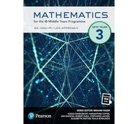 Pearson Mathematics for the Middle Years Programme Year 3 – IB Diploma: International Editions