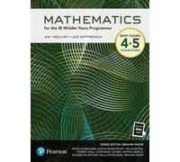 Pearson Mathematics for the Middle Years Programme Year 4+5 Standard