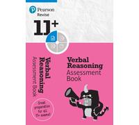 Pearson REVISE 11+ Verbal Reasoning Assessment Book - for the 2024 and 2025 exams