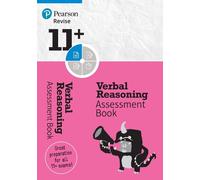 Pearson REVISE 11+ Verbal Reasoning Assessment Book - for 2026, 2027 exams