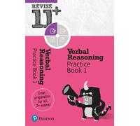 Pearson REVISE 11+ Verbal Reasoning Practice Book 1 - for the 2024 and 2025 exams