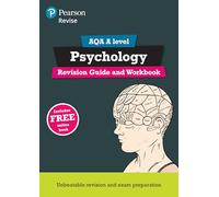 Pearson REVISE AQA AS level Psychology Revision Guide and Workbook inc online edition - 2025 and 2026 exams