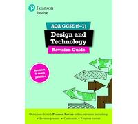 Pearson REVISE AQA GCSE Design and Technology Revision Guide incl. online revision - for 2026, 2027 exams