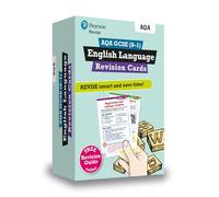 Pearson Education - REVISE AQA GCSE English Language - Revision Cards incl. online revision