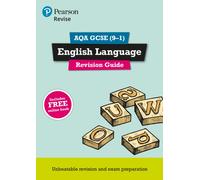 Pearson Education – REVISE AQA GCSE English Language Revision Guide – incl. online – for 2026