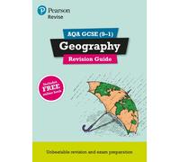 Pearson REVISE AQA GCSE Geography Revision Guide: incl. online revision - for 2025 and 2026 exams: (Pearson Revise)