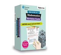 Pearson Education – REVISE AQA GCSE Maths (Higher) – Revision Cards & online quizzes/videos – 2026