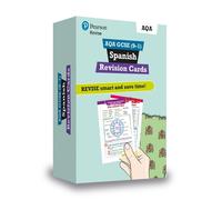 Pearson REVISE AQA GCSE Spanish: Revision Cards incl. online revision and audio - for 2025 exams