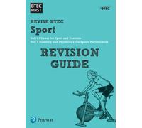 Pearson REVISE BTEC First in Sport Revision Guide inc online edition - for 2026, 2027 exams