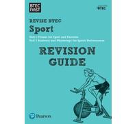 Pearson REVISE BTEC First in Sport Revision Guide inc online edition - for 2026, 2027 exams