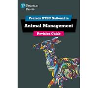 Pearson Education – REVISE BTEC National Animal Management Revision Guide – online ed. 2025