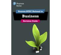 Pearson REVISE BTEC National Business Revision Guide incl. online revision - for 2027 exams