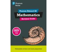 Pearson REVISE Edexcel AS Maths Revision Guide incl. online revision, quizzes & videos - for 2026, 2027 exams
