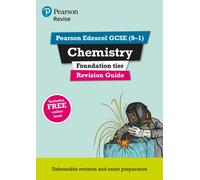 Pearson REVISE Edexcel GCSE Chemistry (Foundation) Revision Guide incl. online revision and quizzes - for 2026, 2027 exams