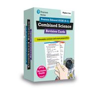 Pearson REVISE Edexcel GCSE Combined Science (Higher) Revision Cards - for 2026, 2027 exams