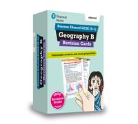 Pearson REVISE Edexcel GCSE Geography B: Revision Cards Incl. online revision - for 2025 and 2026 exams: (Pearson Revise)