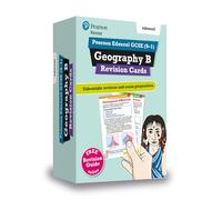 Pearson REVISE Edexcel GCSE Geography B: Revision Cards Incl. online revision - for 2025 and 2026 exams: (Pearson Revise)