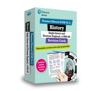 Pearson REVISE Edexcel GCSE History Anglo-Saxon and Norman England: Revision Cards incl. online revision and quizzes - for 2025 and 2026 exams: (Pearson Revise)