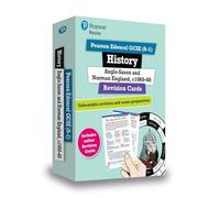 Pearson REVISE Edexcel GCSE History Anglo-Saxon and Norman England: Revision Cards incl. online revision and quizzes - for 2025 and 2026 exams: (Pearson Revise)
