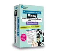 Pearson REVISE Edexcel GCSE History Crime and Punishment in Britain: Revision Cards incl. online revision and quizzes - for 2025 and 2026 exams: (Pearson Revise)