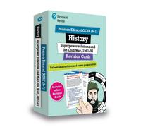 Pearson Revise Edexcel GCSE History: Superpower Relations and the Cold War Revision Cards incl. online revision and quizzes - for 2025 and 2026 exams: (Pearson Revise)