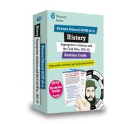 Pearson Revise Edexcel GCSE History: Superpower Relations and the Cold War Revision Cards incl. online revision and quizzes - for 2025 and 2026 exams: (Pearson Revise)