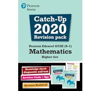 Pearson REVISE Edexcel GCSE Mathematics ((Higher)): Revision Pack - for 2025 and 2026 exams: incl. revision guide, workbook & more!
