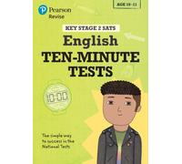 Pearson REVISE Key Stage 2 SATs English 10-Minute Tests for the 2025 and 2026 exams