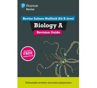 Pearson REVISE Salters Nuffield AS/A Level Biology: Revision Guide inc online edition - 2025 and 2026 exams: (Pearson Revise)