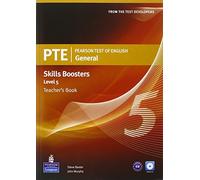 Pearson Test of English General Skills Booster 5 Teacher's Book and CD Pack