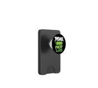 Peas Not War Peace PopSockets PopWallet for MagSafe