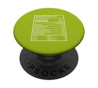 Peas Nutrition Facts Minimal Kitchen Label Design PopSockets Adhesive PopGrip