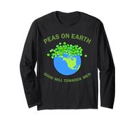 Peas On Earth Long Sleeve T-Shirt