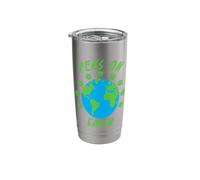 Peas On Earth Pease Lover or Veggie Stainless Steel Insulated Tumbler