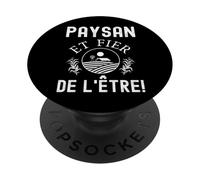 Peasant And Proud Of Being For Farmers PopSockets Adhesive PopGrip