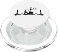 Peasants shirt heartbeat farms farmers agriculture farming PopSockets PopGrip for MagSafe