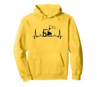 Peasants shirt heartbeat farms farmers agriculture farming Pullover Hoodie