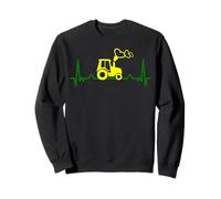 Peasants shirt heartbeat farms farmers agriculture farming Sweatshirt