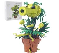 Peashooter Plant Building Toys Model Compatible with Major Brand Size, Unique Plants and Zombies Toys Christmas Architecture or Decoration, A Great Gift of