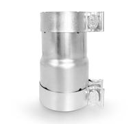Peastorm 2.5 to 2.75 Inch Exhaust Adapter, 2.5" ID to 2.75" ID Exhaust Reducer Connector Pipe with Clamp
