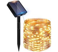 Peasur Solar String Lights Outdoor Garden Waterproof 72FT 220 LED